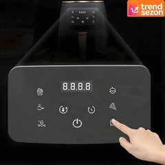 Friteuză cu Aer Cald 2400W, Capacitate 6L — Preparare Sănătoasă! 🍟✨