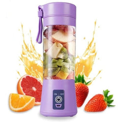 Mini Blender Electric Portabil 75 W — Sucuri Fresh Instantaneu 🍓🍊
