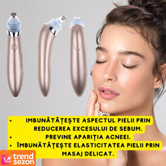 Aparat Vacuum pentru Curățarea Tenului cu Tehnologie Avansată — Ten Revitalizat 💖✨