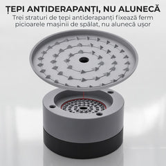 Set 4 Tampoane pentru Picioare din Plastic, Gri — Stabilitate și Confort 🛠️✨