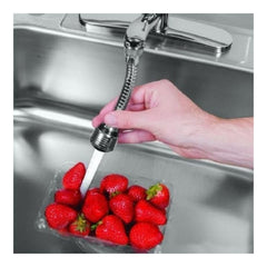 Prelungitor Flexibil pentru Robinet cu Turbo Jet — Racord Simplu 🚰✨
