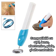 Stilou de Gravat Multifuncțional pentru Oțel și Lemn — Personalizare Ușoară ✍️✨