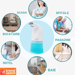 Dispenser Automată pentru Săpun Lichid cu Senzor — Igienă Fără Contact ✋💧