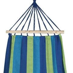 Hamac Balansoar cu Dungi Colorate — Relaxare Perfectă în Aer Liber 🌞🌿