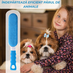 Set 2 Perii pentru Îndepărtarea Părului de Pe Haine — Compacte și Autocurățante 🐾✨