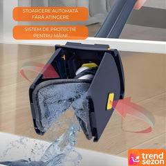 Mop Telescopic cu Stoarcere Integrată — Curățenie Simplificată! 🧹✨