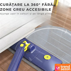 Mop Telescopic cu Stoarcere Integrată — Curățenie Simplificată! 🧹✨