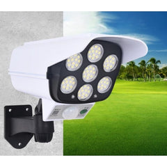 Lampa Solară Tip Cameră Falsă cu Senzor 🌞 — Lumini Puternice și Securitate 🛡️