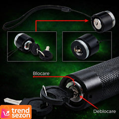 Pointer Laser Profesional 405nm, 200mW — Siguranță și Performanță 🚀🔦