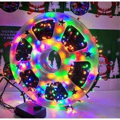 Instalație Luminoasă LED pentru Crăciun 100M Multicolor — Atmosferă Magico-Festivă 🎄✨