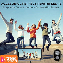 Telecomandă Selfie Bluetooth Ușor de Folosit — Capturează Momente Unice 📸✨