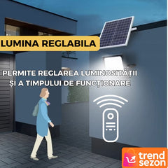Lampa Solară LED 200W cu Telecomandă și Panou Separat — Iluminare Strălucitoare pentru Timp Îndelungat 🌞💡