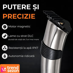 Aparat de Tuns cu Lame de Precizie Ergonomic — Tuns Rapid și Confortabil ✂️✨