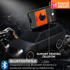 Boxă Portabilă Bluetooth 5.0 cu Design Auto și Funcții Avansate — Sunet Deosebit! 🚗🎶