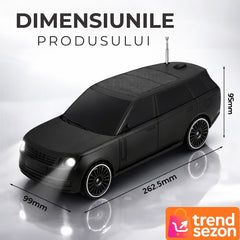 Boxă Portabilă Bluetooth 5.0 cu Design Auto și Funcții Avansate — Sunet Deosebit! 🚗🎶