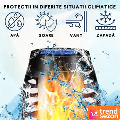 Lampa Solară Decorativă cu Efect Flacără 72 LED-uri — Atmosferă Magică pentru Grădină 🌟🌿