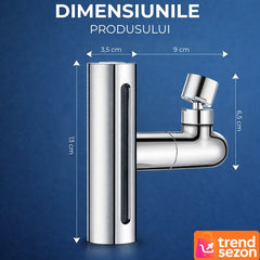 Robinet Baterie Bucatarie 4 în 1 cu Cascadă și Pivotare 360° — Versatilitate și Stil 💧✨