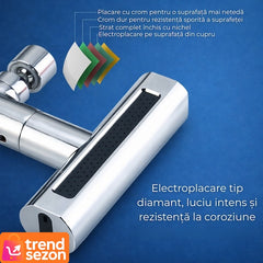 Robinet Baterie Bucatarie 4 în 1 cu Cascadă și Pivotare 360° — Versatilitate și Stil 💧✨