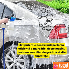 Pistol de Spălat cu Presiune și Recipient pentru Soluție — Curățare Eficientă 🚗✨