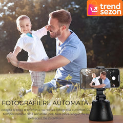 Suport Telefon Portabil cu Trepied Reglabil 360° — Ideal pentru Creatori 📸🎥