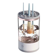 Dispozitiv Automată de Curățare Pensule Machiaj Ultrasonic — Igienă Rapidă & Eficientă ✨🖌️