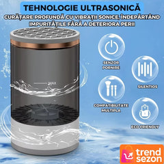 Dispozitiv Automată de Curățare Pensule Machiaj Ultrasonic — Igienă Rapidă & Eficientă ✨🖌️