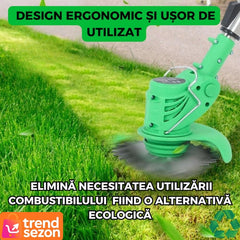 Motocoasă Electrică cu 2 Acumulatori 48V — Putere și Performanță Ridicată ⚡🌿