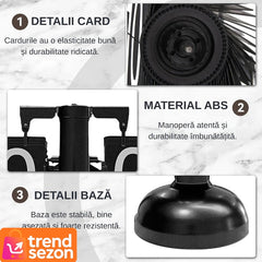 Ceas Flip Retro din Oțel Inoxidabil — Eleganță Vintage pentru Living 🕒🖤
