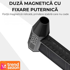 Suflanta Aer Fără Fir cu Motor Puternic 130000 RPM — Curățare Rapidă 🚀🖤
