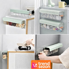 Cutie de Depozitare Montată pe Perete cu 6 Compartimente — Spațiu Organizare Elegant 🗂️✨