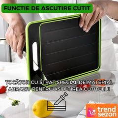 Tocator de Bucătărie 4 în 1 cu Suprafață de Dezghețare Rapidă — Gătește Fără Efort! 🍽️✨