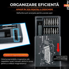 Set Surubelnita Electrica de Precizie 49 in 1 — Repară cu Ușurință! 🔧✨