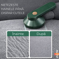 Aparat de Îndepărtat Scame Portabil cu Încărcare USB — Eficiență Maximă 🌟🧥