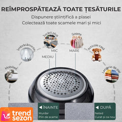 Aparat de Îndepărtat Scame Portabil cu Încărcare USB — Eficiență Maximă 🌟🧥