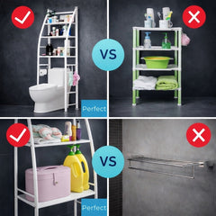 Organizator Multifuncțional pentru Baie și Toaletă — Economisește Spațiu! 🚀🛁