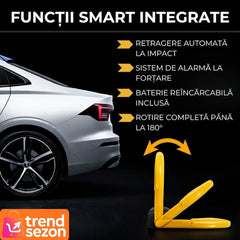 Blocator Parcare Electric cu Telecomandă — Protejează-ți Locul de Parcare 🚗🔒