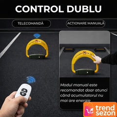 Blocator Parcare Electric cu Telecomandă — Protejează-ți Locul de Parcare 🚗🔒