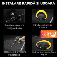 Blocator Parcare Electric cu Telecomandă — Protejează-ți Locul de Parcare 🚗🔒