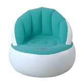 Fotoliu Gonflabil Confortabil cu Pompa Inclusă — Design Modern Turcoaz 💨💚