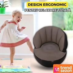 Scaun Gonflabil Modern cu Pompa Inclusă — Confort pentru Orice Spațiu 🛋️✨