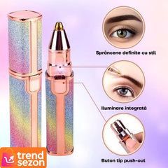 Epilator Facial Reîncărcabil 2in1 cu Iluminare LED — Îngrijire Fără Dureri ✨💖