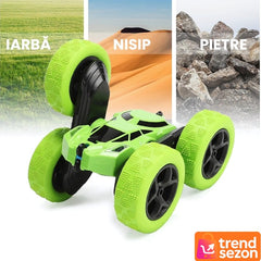 Mașină Acrobatică cu Telecomandă 2.4GHz — Distracție fără Limite! 🚗💨