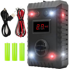 Dispozitiv Ultrasonic Antirozatoare cu LED și Display — Protecție Eficientă 🐭💡