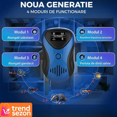 Dispozitiv Anti-Daunatori cu Ultrasunete și LED — Ecologic și Sigur 🐭💚