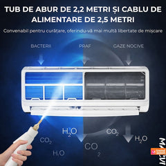Aparat de Curățat cu Abur Multifuncțional — Igienizare Fără Chimicale 🌟👌