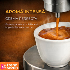 Espressor Manual din Inox 100% — Espresso Crema Perfectă Acasă 🌟☕