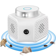 Aparat Anti-Dăunători cu Ultrasunete 360° — Protecție Eco-friendly 🌱🐭