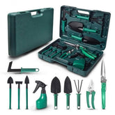 Set Gradinarit 10 Piese din Inox și Plastic — Răsfăț pentru Grădina Ta 🌱🛠️
