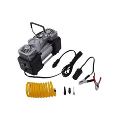 Compresor Auto 12V cu 2 Cilindri și Kit de Unelte — Umflă Rapid! 🚗💨