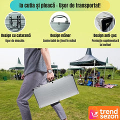 Set 10 Ustensile pentru Grătar din Oțel Inoxidabil — Perfect pentru Picnicuri! 🍖✨